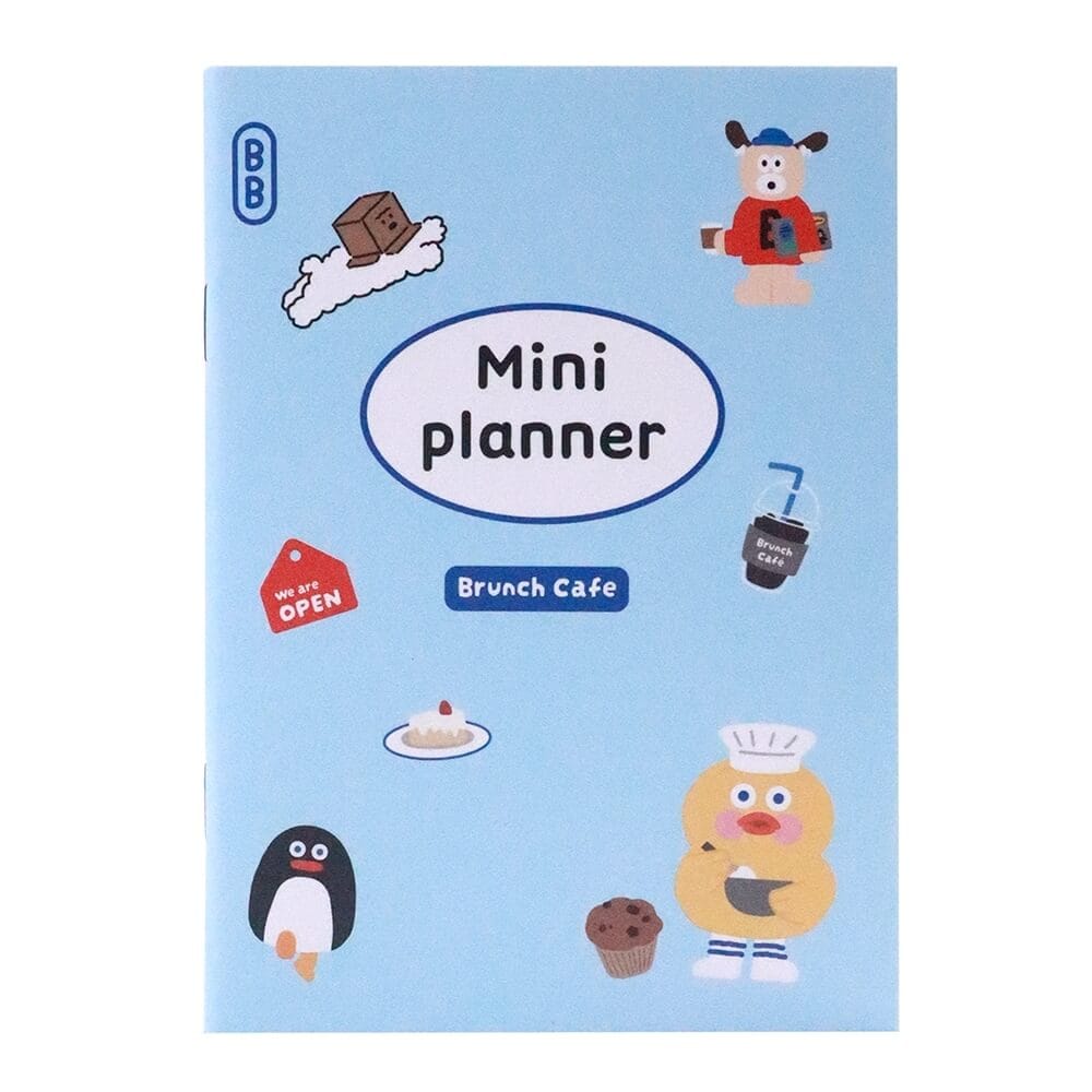 สมุดแพลนเนอร์ Ropamoda romane mini planner สีฟ้า